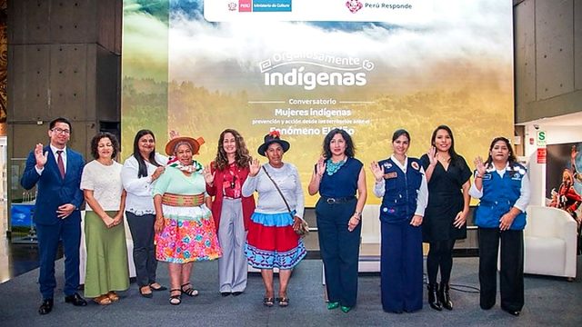 Fenómeno El Niño: Mincul destaca rol de gestores interculturales en prevención y respuesta ante posibles emergencias