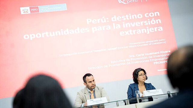 Mincetur destaca al Perú como destino con oportunidades para inversiones extranjeras
