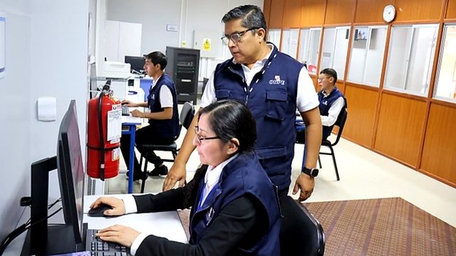 Los 125 centros de cómputo de la ONPE realizaron exitosa prueba de esfuerzo