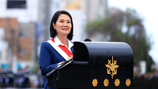 Presidenta Keiko Fujimori: “Tomaremos fuertes decisiones, todas las que sean necesarias, para restablecer el orden y la paz en nuestro país