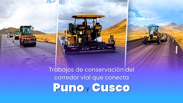 Provías Nacional ejecuta trabajos de conservación en corredor vial que conecta Puno y Cusco