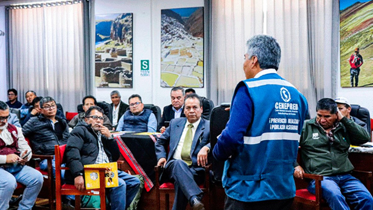 CENEPRED presentó escenarios de riesgo por sequías y déficit hídrico en el Cusco