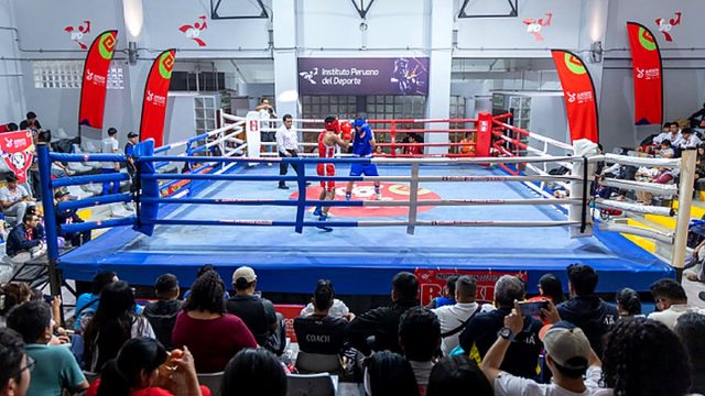 La histórica Bombonera del Estadio Nacional fue sede del boxeo en los Juegos Deportivos Nacionales IPD 2026