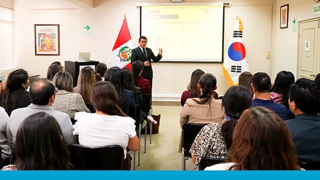 Servidores del OECE comparten conocimientos adquiridos en Corea sobre innovación de las contrataciones públicas