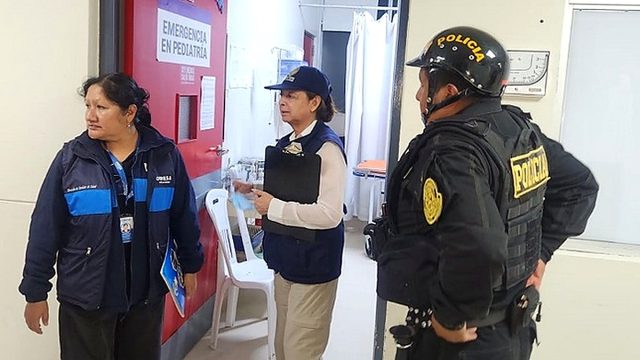 Fiscalía de Prevención del Delito Huamanga detecta insumos médicos vencidos durante intervención nocturna al Hospital Jesús Nazareno