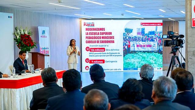 Gobernadora en audiencia pública destaca más de S/4 500 millones en proyectos que gestiona ante el ejecutivo y sector privado