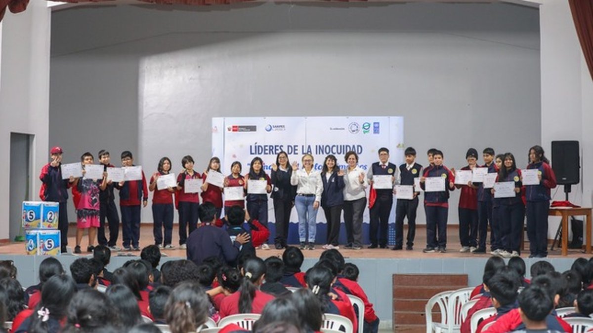 Más de 1,400 escolares de Ica y Arequipa se convierten en aliados de la seguridad alimentaria
