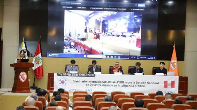 INDECI y Corea fortalecen cooperación técnica para impulsar tecnologías aplicadas a la gestión del riesgo de desastres