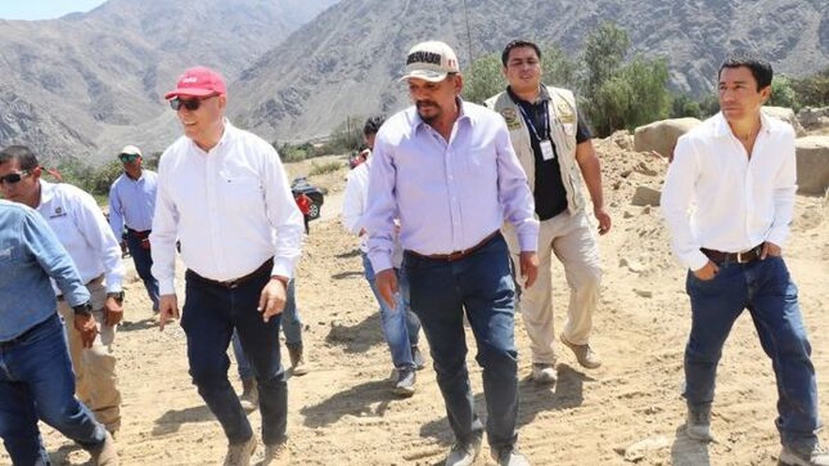 Gobierno Regional de Lima inspecciona zonas vulnerables en Cañete y fortalece acciones de prevención ante emergencias