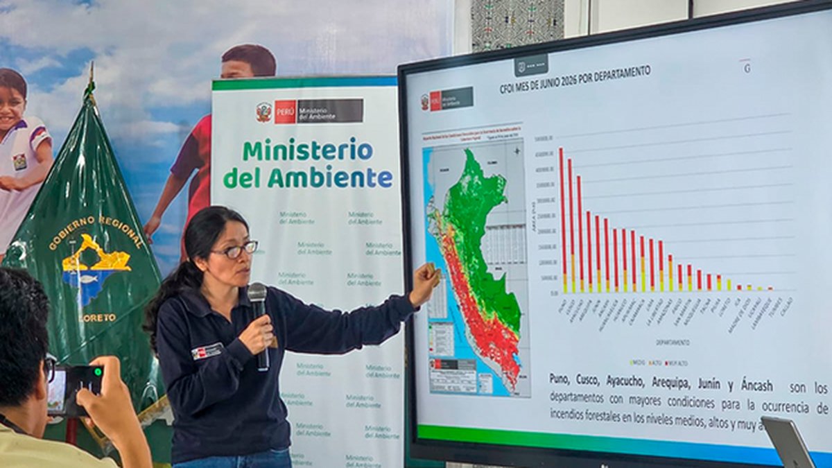 Minam: Gobiernos regionales y locales fortalecen sus capacidades para prevenir incendios forestales