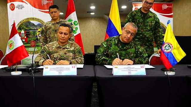 Perú y Colombia fortalecen cooperación y coordinación para la seguridad fronteriza