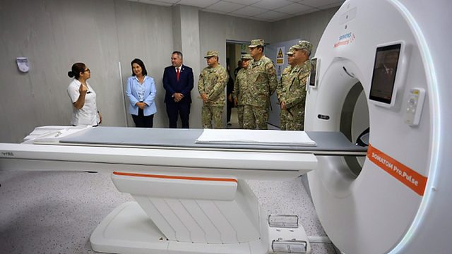 Keiko Fujimori inaugura pabellones y equipos en Hospital Militar