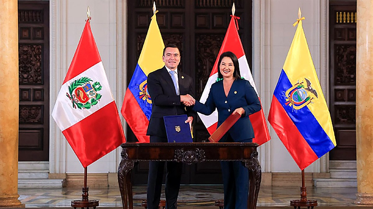 Perú y Ecuador firman la Declaración de Lima y refuerzan su alianza estratégica