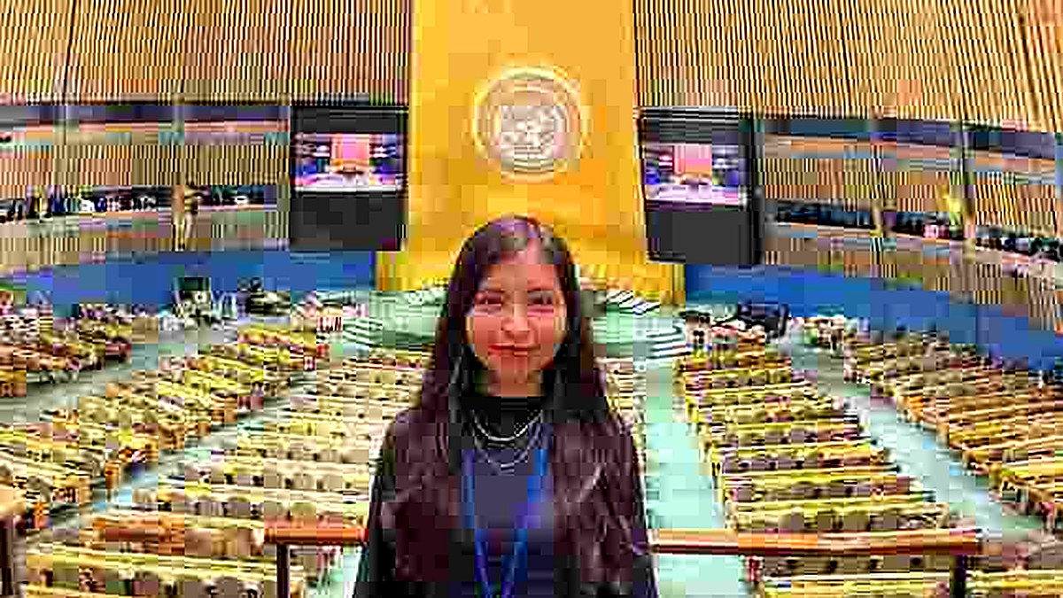 Andrea Araujo: de Villa María del Triunfo a la ONU con 18 becas