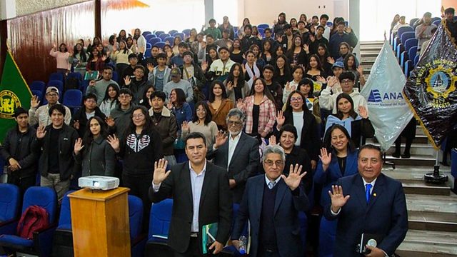 ANA fortalece las capacidades de más de 400 universitarios de Junín para la gestión integral del agua