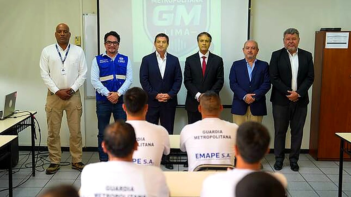 Municipalidad de Lima fortalece capacitación de la Guardia Metropolitana de EMAPE para una actuación segura y dentro del marco legal