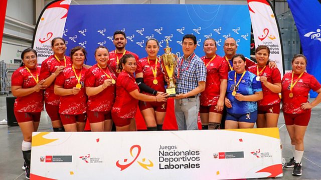 Lima corona a sus campeones de vóley para los Juegos Laborales 2026