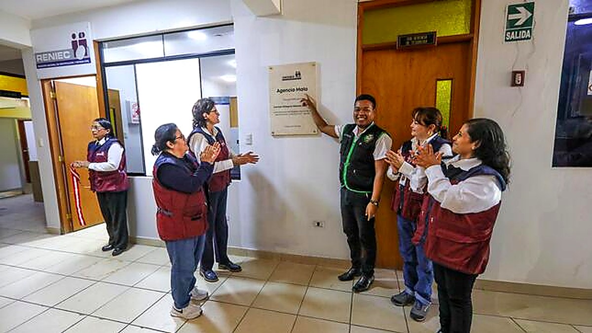 Reniec inaugura agencia en Mala y beneficia a 44 mil ciudadanos