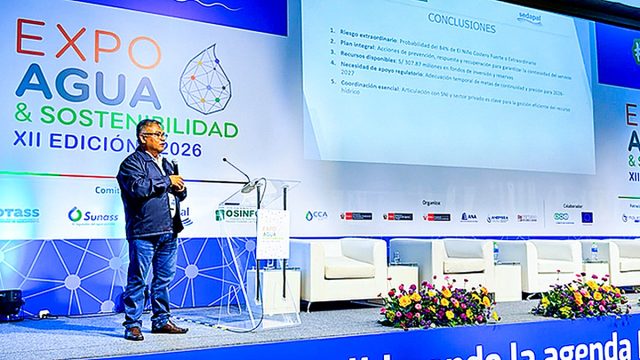 Sedapal activa plan preventivo para asegurar el agua potable ante el Fenómeno El Niño 2026-2027