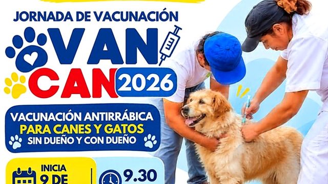 Chiclayo vacunará a perros y gatos contra la rabia en siete sectores
