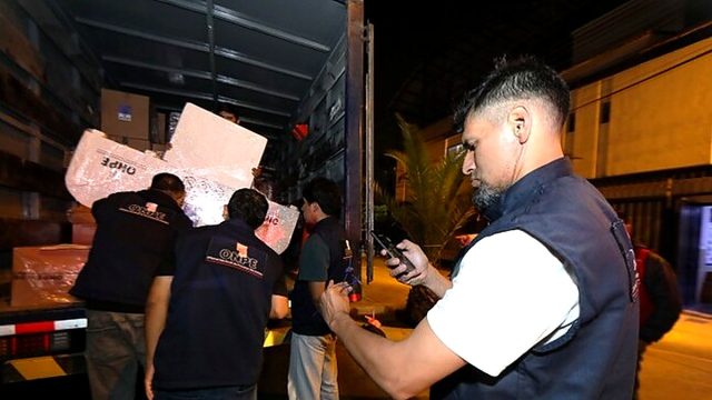 Material electoral ya se encuentra en todos los locales de votación de Lima y Callao