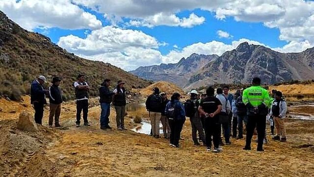 Intervención en Cátac permite retener maquinaria vinculada a presunta actividad minera ilegal en el Parque Nacional Huascarán