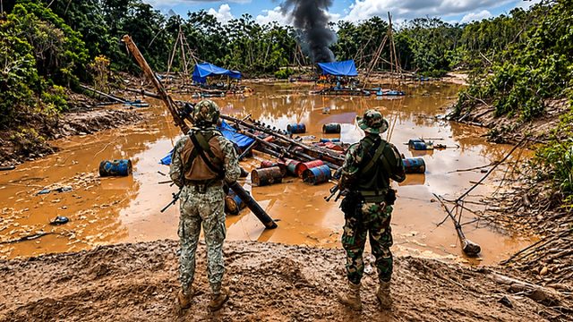 Satélites peruanos detectan 236 dragas ilegales en Madre de Dios