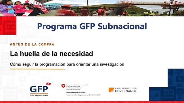 Capacitan a fiscales anticorrupción en gestión y programación presupuestaria con apoyo de Suiza