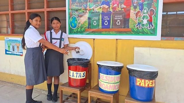 Cajamarca: PAE y USAT unen esfuerzos para promover la gestión de residuos sólidos en comunidades educativas