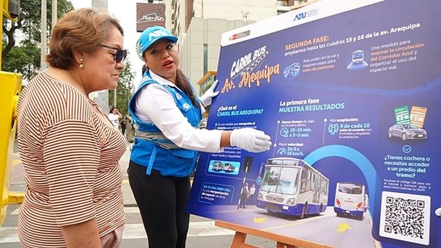 ATU registra vecinos para permisos de acceso a cocheras en la avenida Arequipa