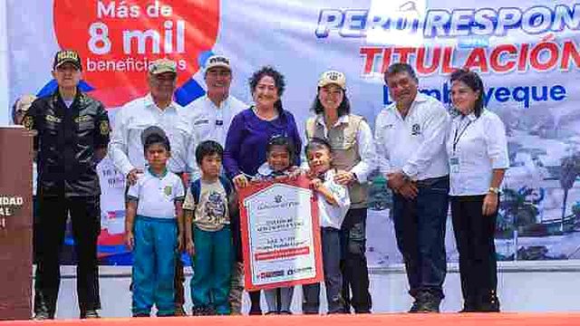 Títulos de propiedad para colegios de Chiclayo