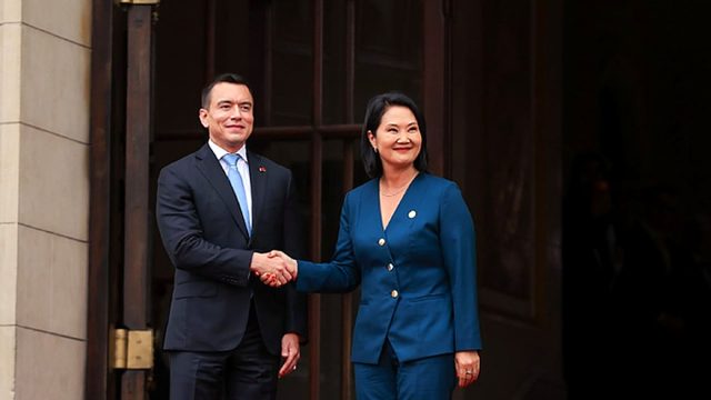 Fujimori y Noboa sellan acuerdos en gabinete binacional