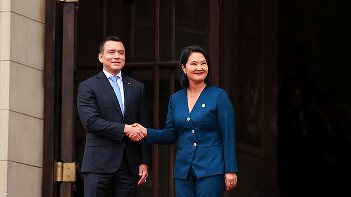 Fujimori y Noboa sellan acuerdos en gabinete binacional