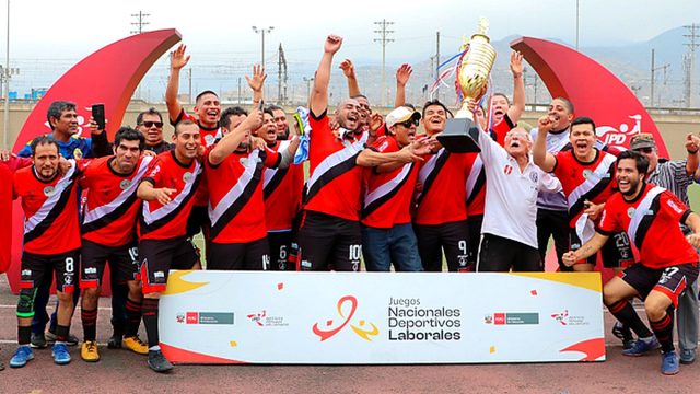 IPD corona a los campeones del Fútbol 11 en los Juegos Nacionales Deportivos Laborales 2026