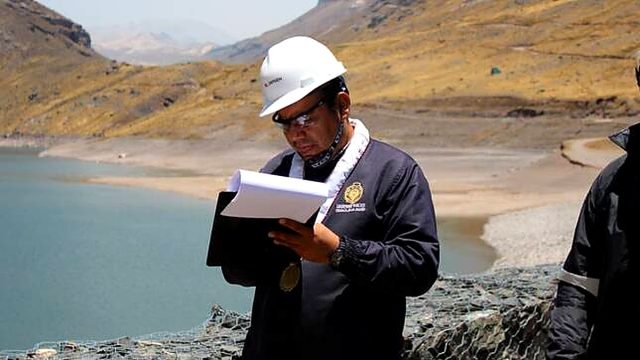 Fiscalía verifica seguridad de represa Yuracmayo ante sismos y lluvias