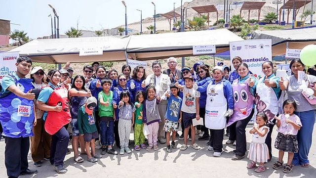 Más de 450 atenciones en inicio de estrategia multisectorial “La Ruta contra la Anemia”