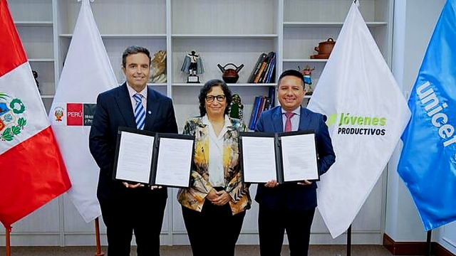 MTPE y UNICEF prepararán a jóvenes vulnerables para empleos ligados a la tecnología