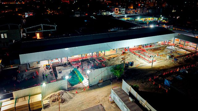 ANIN acelera obras del hospital de contingencia del IREN Sur con turno nocturno