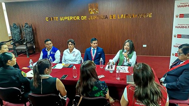 Lambayeque: MIMP coordina con operadores de justicia para reforzar la protección de menores contra la violencia
