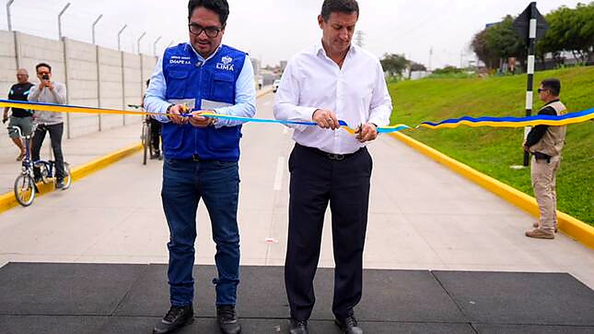 Alcalde Renzo Reggiardo inaugura renovada avenida Paseo de la Castellana en Santiago de Surco