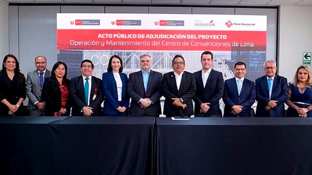 PROINVERSIÓN adjudica la operación y mantenimiento del Centro de Convenciones de Lima